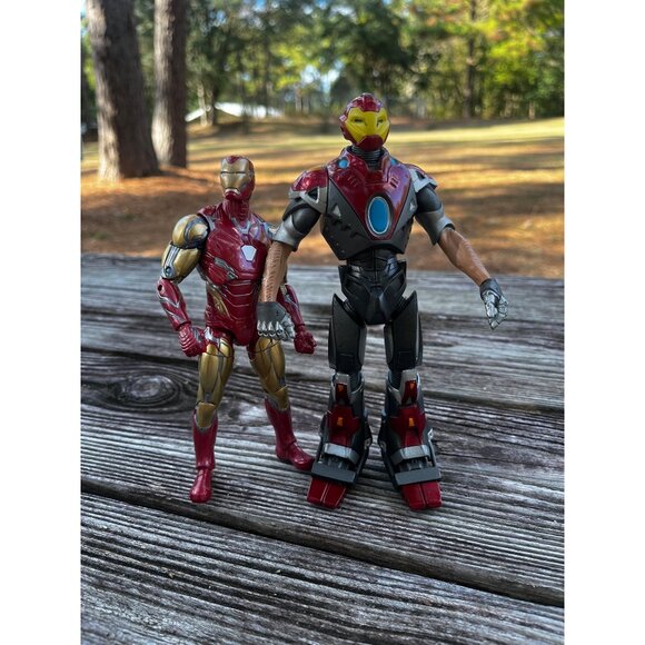 Marvel Legends Iron Man Mark LXXXV & marvel select ULTIMATE IRON MAN 2008 Bundle - Picture 1 of 5